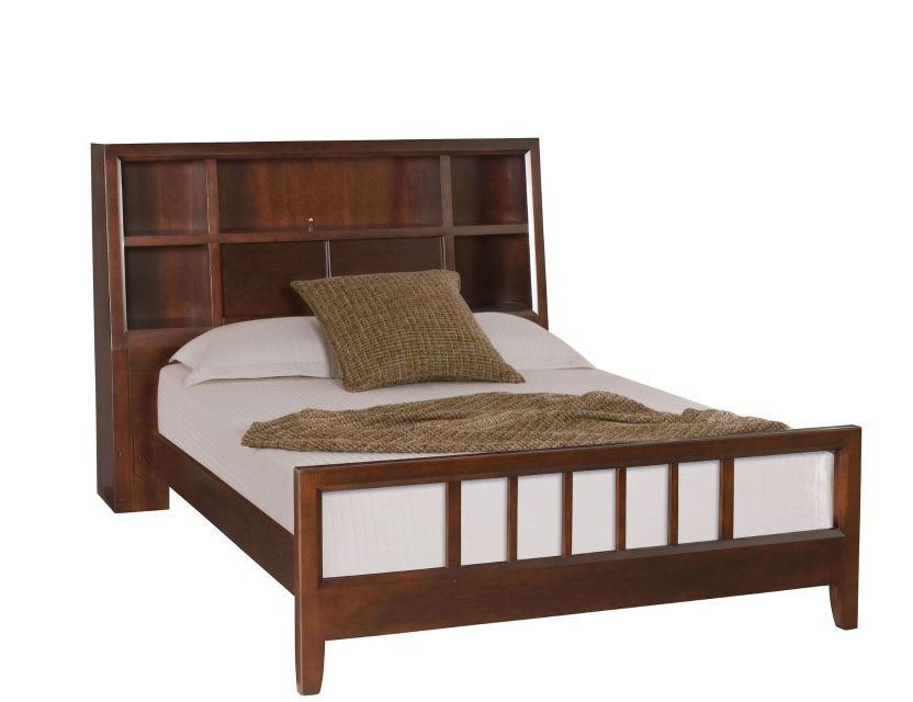 BED, 5/0 BOOKCASE